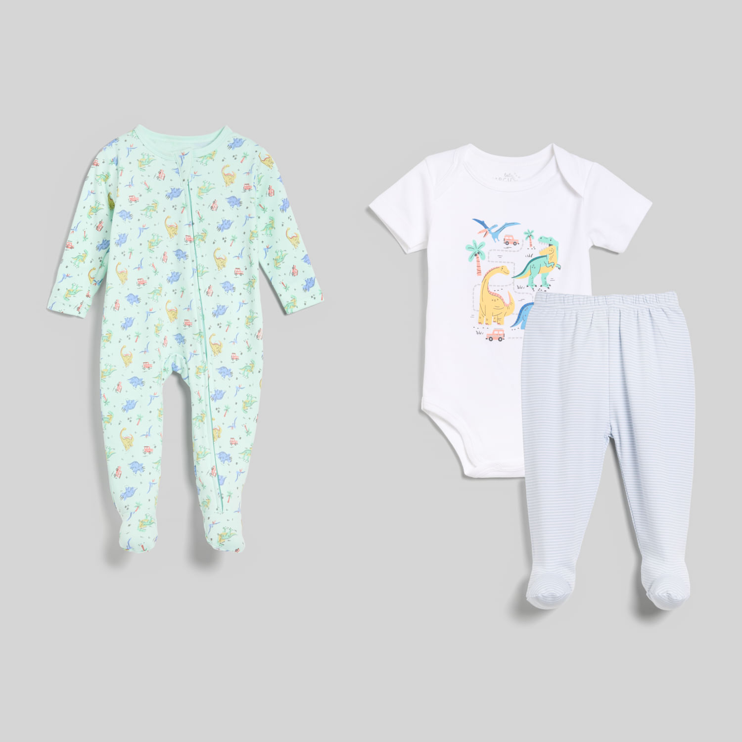 Pack Enterizo Para Recién Nacido Baby Circus Unisex