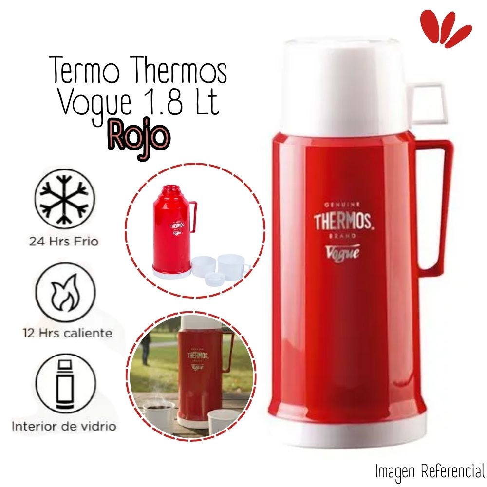 Termo Thermos Vogue 1.80 L Rojo