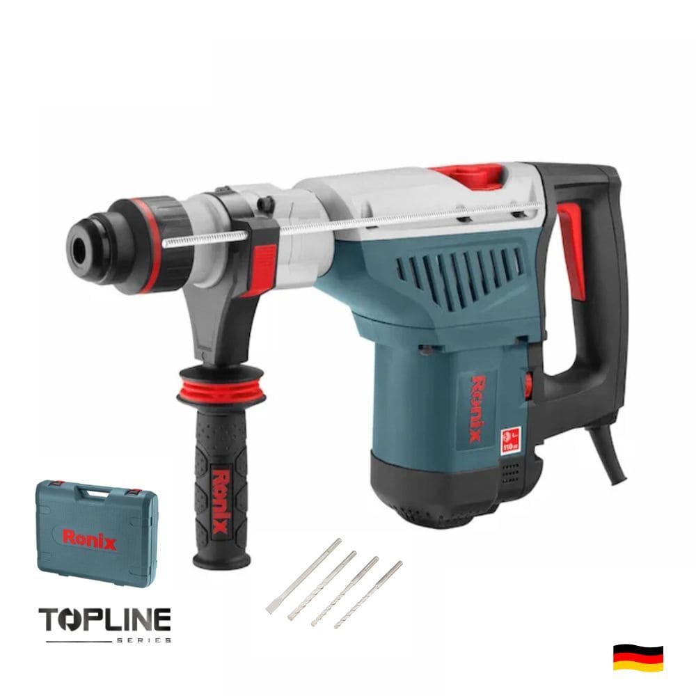 Rotomartillo 1350W 8.3KG INDUSTRIAL SDS MAX RONIX 2742