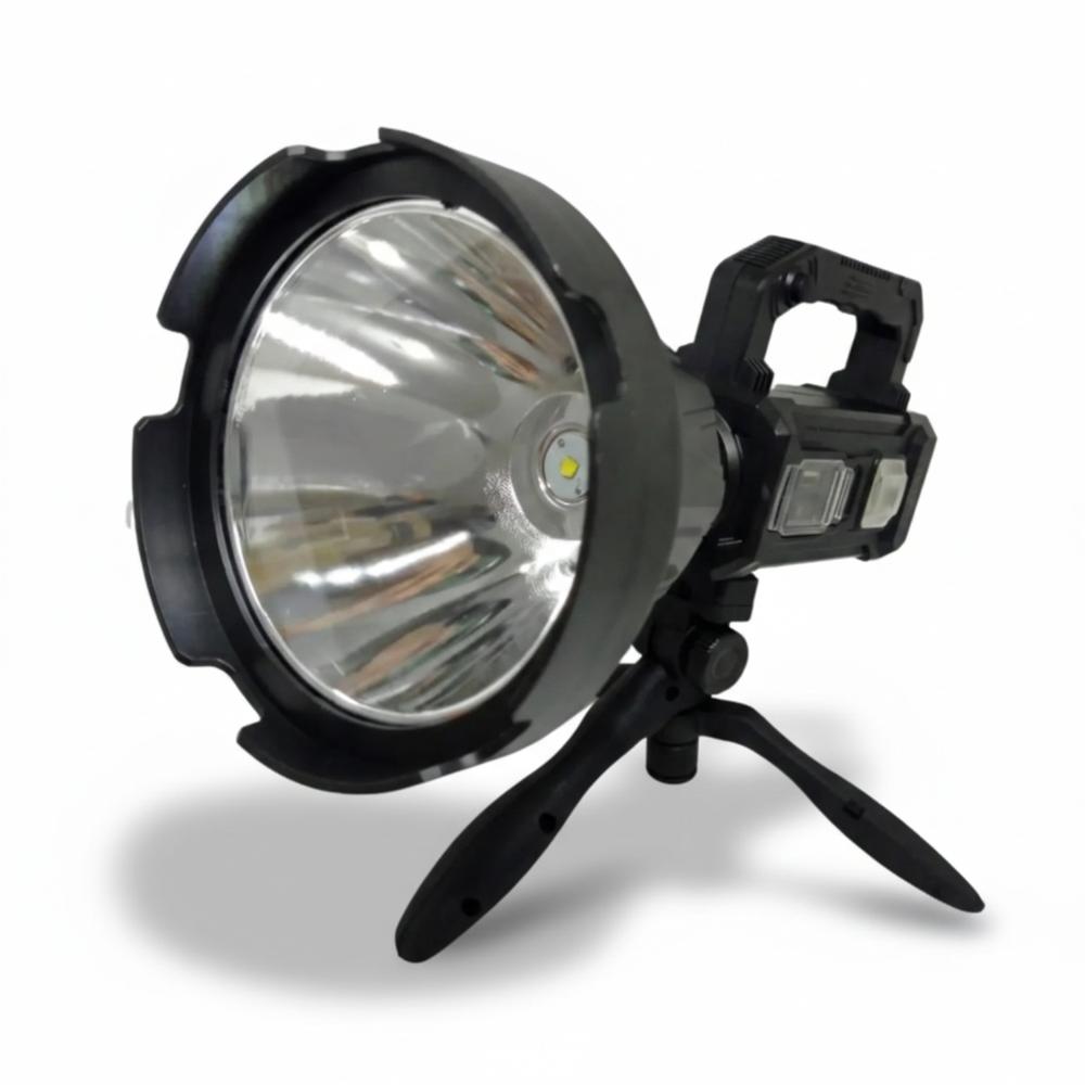 Linterna Industrial Pro-LED 70W Ultra Potencia con Trípode de Precisión y Carga USB-C