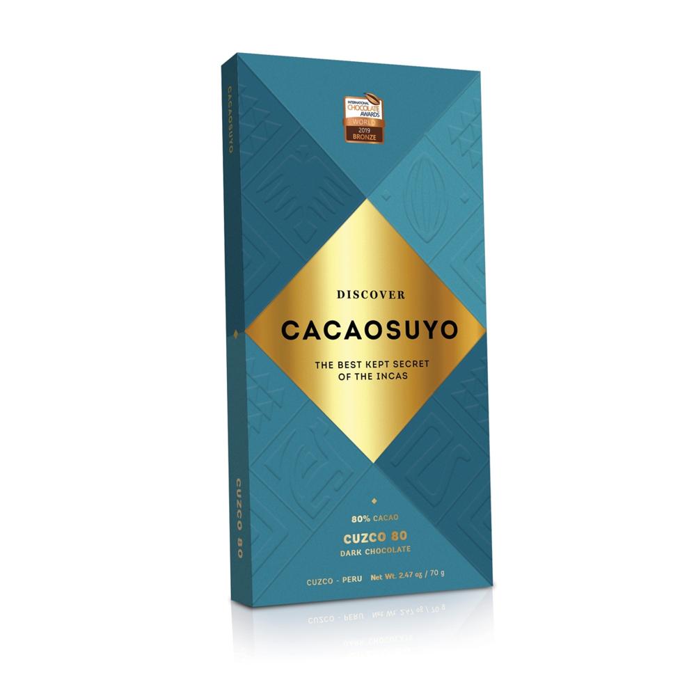 Chocolate Cacaosuyo Cuzco 80% Tableta 70g