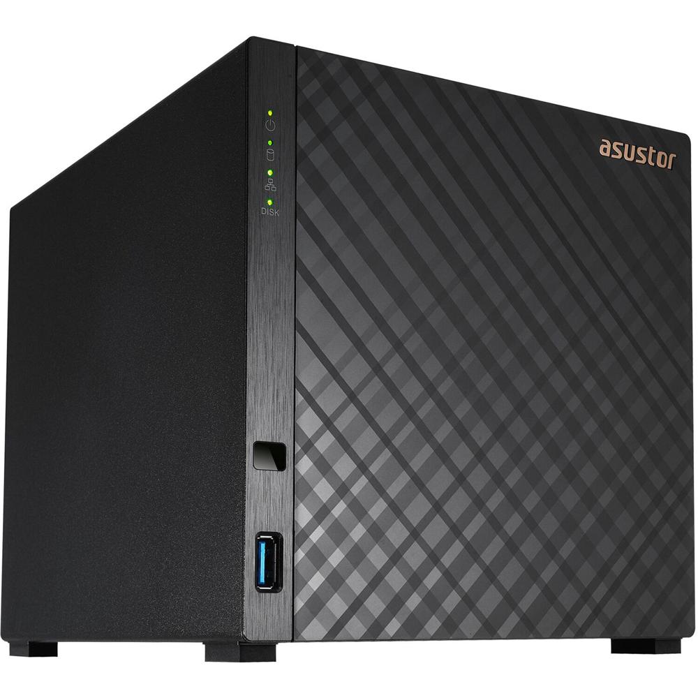 Asustor DRIVESTOR 4 AS1104T - Enclosure NAS 4 Bahías, CPU Quad-Core 1.4 GHz, 1GB RAM, 2.5 GbE, USB 3 1652766-REG Asustor DRIVESTOR 4 AS1104T - Enclosure NAS 4 Bahías, CPU Quad-Core 1.4 GHz, 1GB RAM, 2.5 GbE, USB 3 1652766-REG