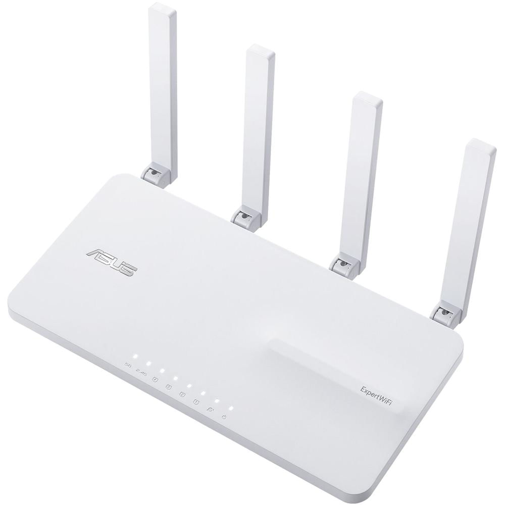 ASUS ExpertWiFi EBR63 AX3000 Router Inalámbrico Doble Banda Gigabit con Wi-Fi 6, 4 Puertos LAN Gigab