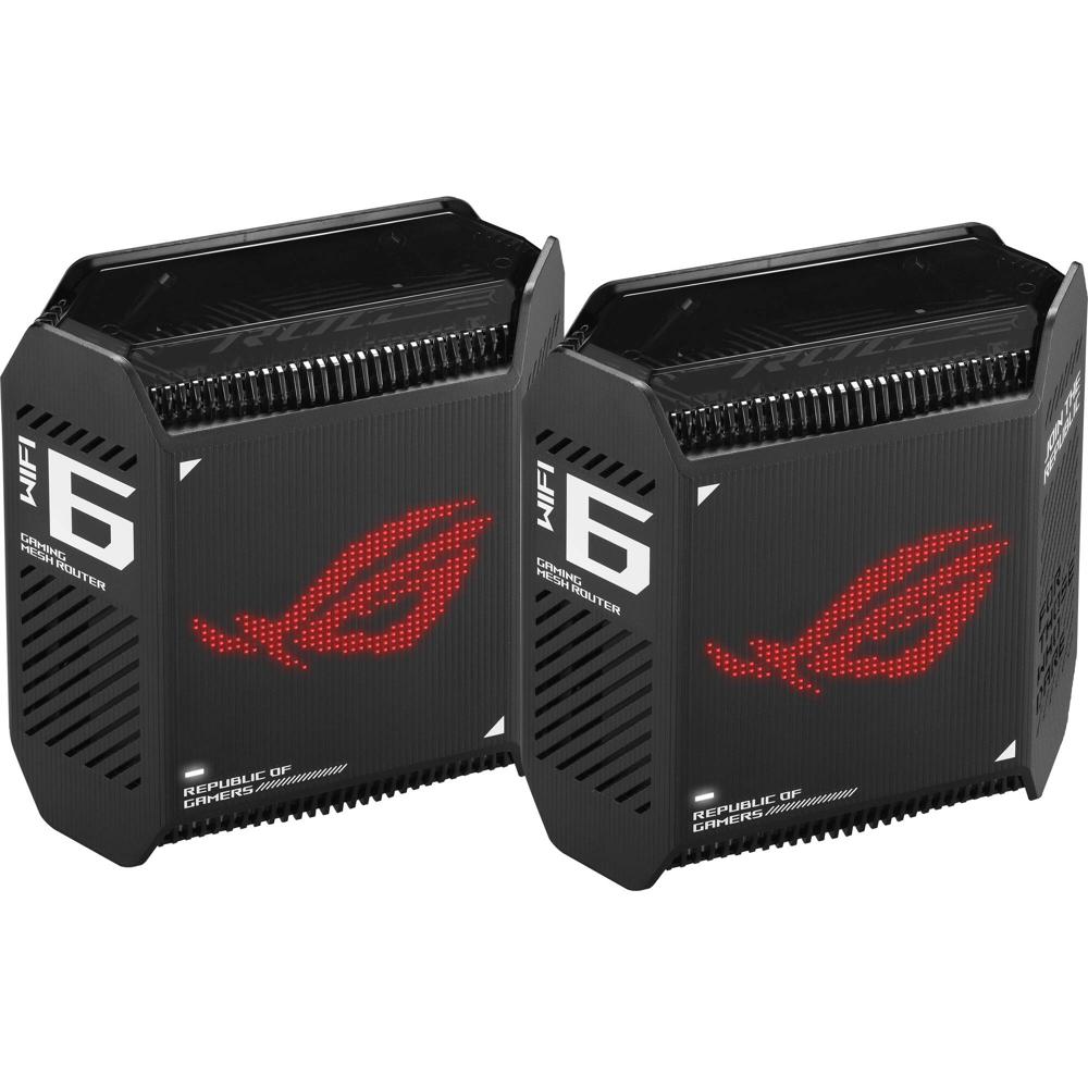 ASUS Republic of Gamers Rapture GT6 AX10000 Sistema Wi-Fi Mesh Inalámbrico Tri-Banda Gigabit (2-Pack 1741890-REG ASUS Republic of Gamers Rapture GT6 AX10000 Sistema Wi-Fi Mesh Inalámbrico Tri-Banda Gigabit (2-Pack 1741890-REG