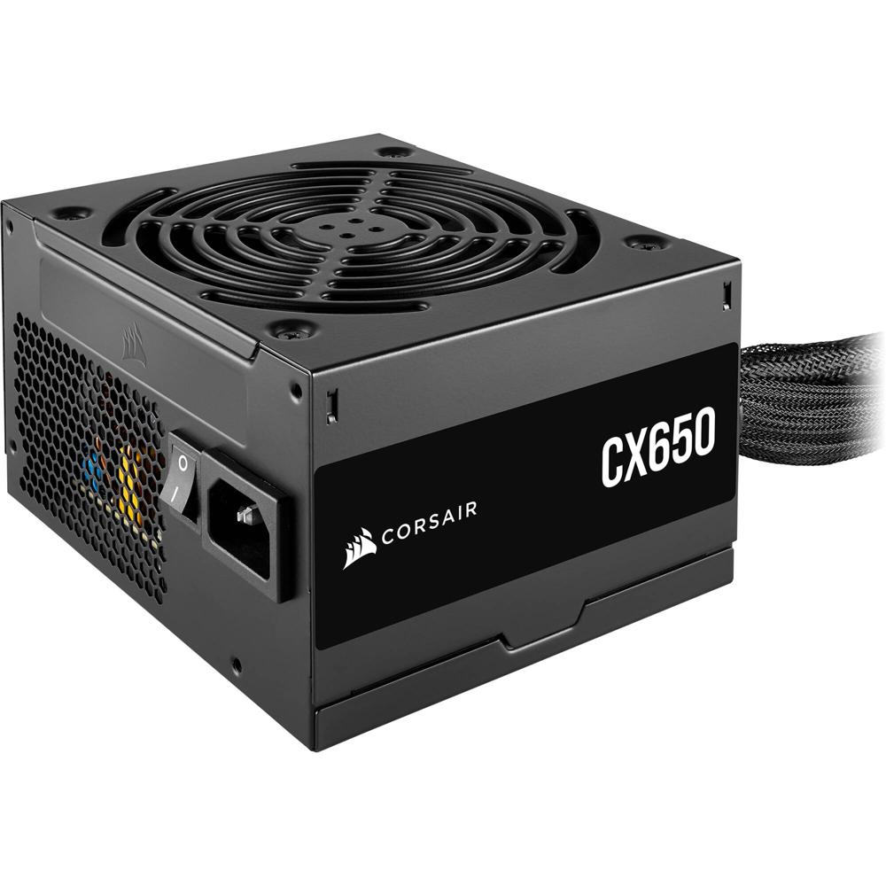 Fuente de Poder Corsair CX Series CX650 650W 80 PLUS Bronze ATX - 120mm Ventilador, 2 x PCIe, 3 x SA 1808744-REG Fuente de Poder Corsair CX Series CX650 650W 80 PLUS Bronze ATX - 120mm Ventilador, 2 x PCIe, 3 x SA 1808744-REG