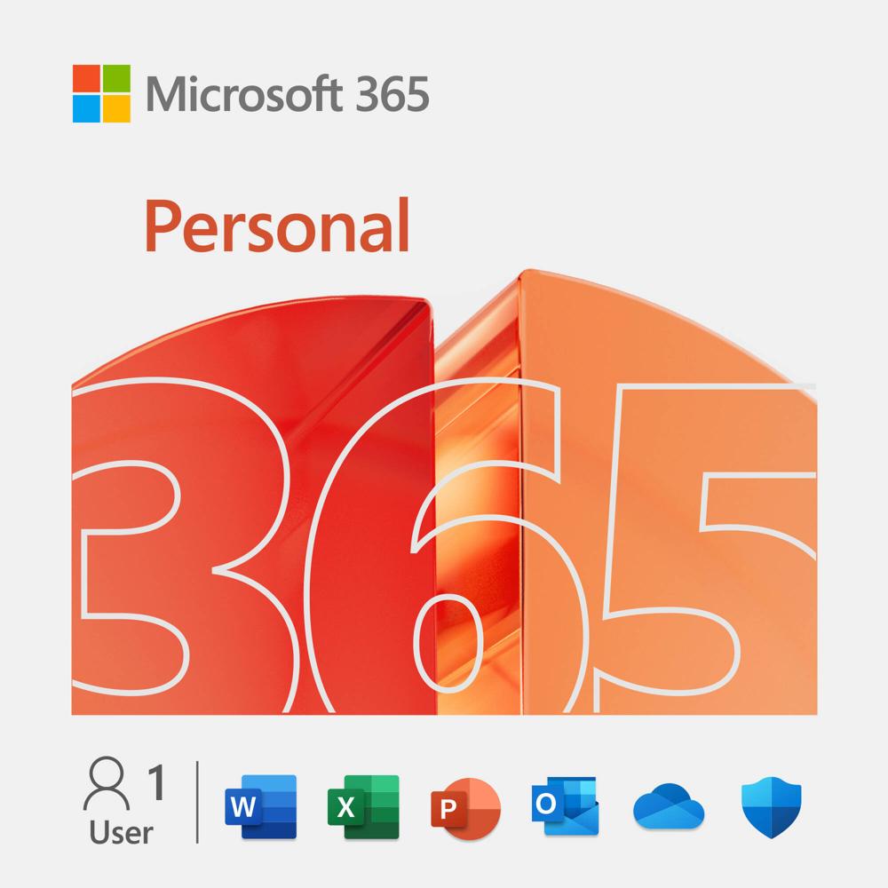 Microsoft 365 Personal: Licencia para 1 PC o Mac, 12 meses, incluye Word, Excel, Outlook, PowerPoint 1794165-REG Microsoft 365 Personal: Licencia para 1 PC o Mac, 12 meses, incluye Word, Excel, Outlook, PowerPoint 1794165-REG