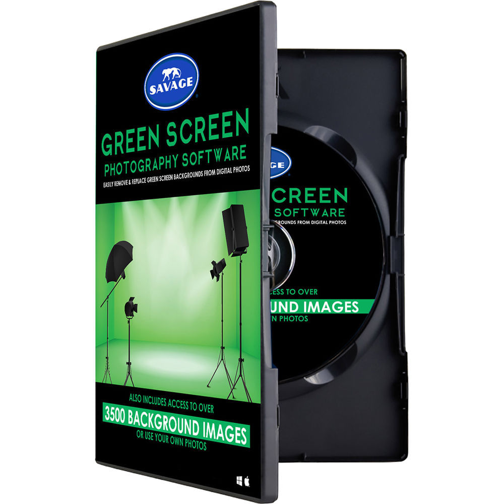 Kit de Software Savage Green Screen: 720 Fondos Digitales, Imágenes de 2400 x 3000 píxeles, Compatib 995558-REG Kit de Software Savage Green Screen: 720 Fondos Digitales, Imágenes de 2400 x 3000 píxeles, Compatib 995558-REG