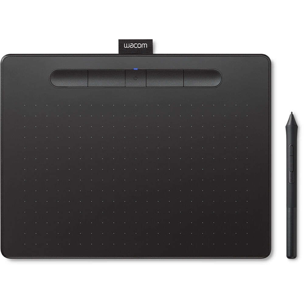 Tableta Gráfica Wacom Intuos Bluetooth (Mediana, Negra) - Área Activa de 8.5 x 5.3 Tableta Gráfica Wacom Intuos Bluetooth (Mediana, Negra) - Área Activa de 8.5 x 5.3