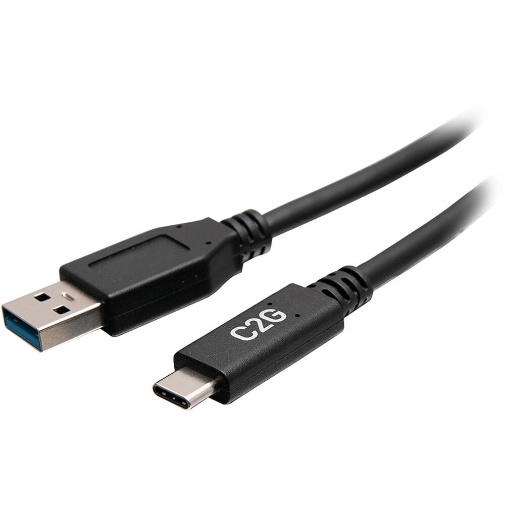 C2G Cable USB 3.2 Gen 1 Tipo-C a Tipo-A Macho (1.5') - Conector Tipo-C Macho y Conector Tipo-A Macho 1680001-REG C2G Cable USB 3.2 Gen 1 Tipo-C a Tipo-A Macho (1.5') - Conector Tipo-C Macho y Conector Tipo-A Macho 1680001-REG
