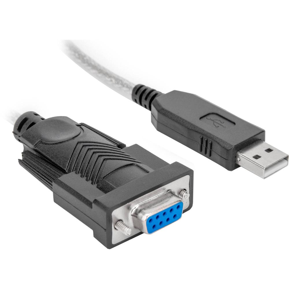Cable Adaptador Null Modem de Rocstor USB-A Macho a RS-232 / DB9 Hembra (3') - Conector USB-A Macho, 1822859-REG Cable Adaptador Null Modem de Rocstor USB-A Macho a RS-232 / DB9 Hembra (3') - Conector USB-A Macho, 1822859-REG