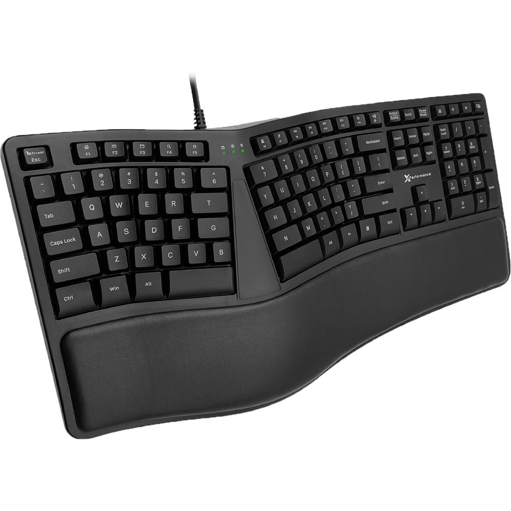 Teclado Ergonómico Dividido X9 Performance con Reposamanos - Conexión USB, 110 Teclas, 17 Accesos Di 1661527-REG Teclado Ergonómico Dividido X9 Performance con Reposamanos - Conexión USB, 110 Teclas, 17 Accesos Di 1661527-REG