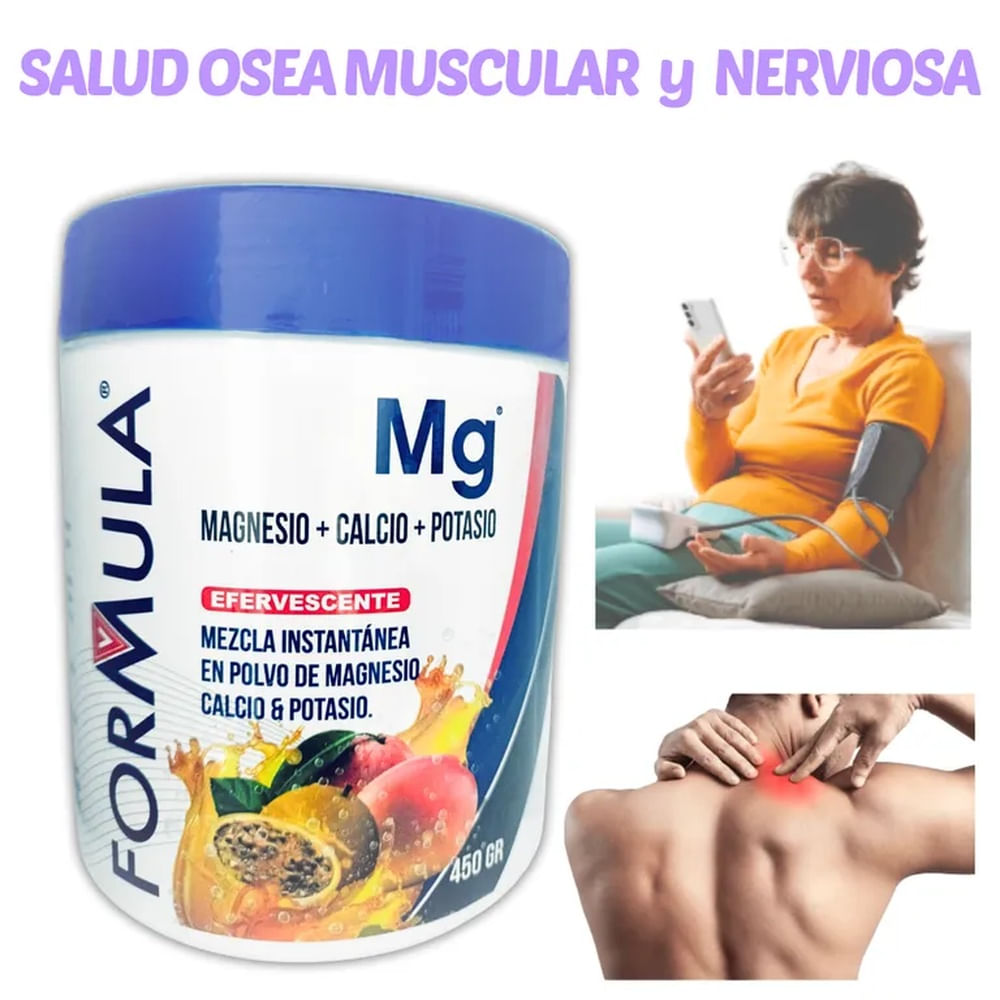 MAGNESIO 339 MG CALCIO POTASIO EN POLVO 450 GR FORMULA V