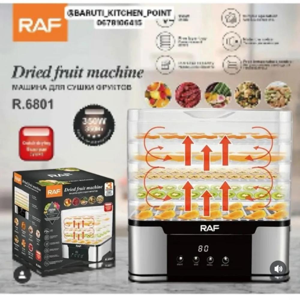 MAQUINA DESHIDRATADORA AUTOMATICA FRUTAS Y VERDURAS RAF 5 NIVELES