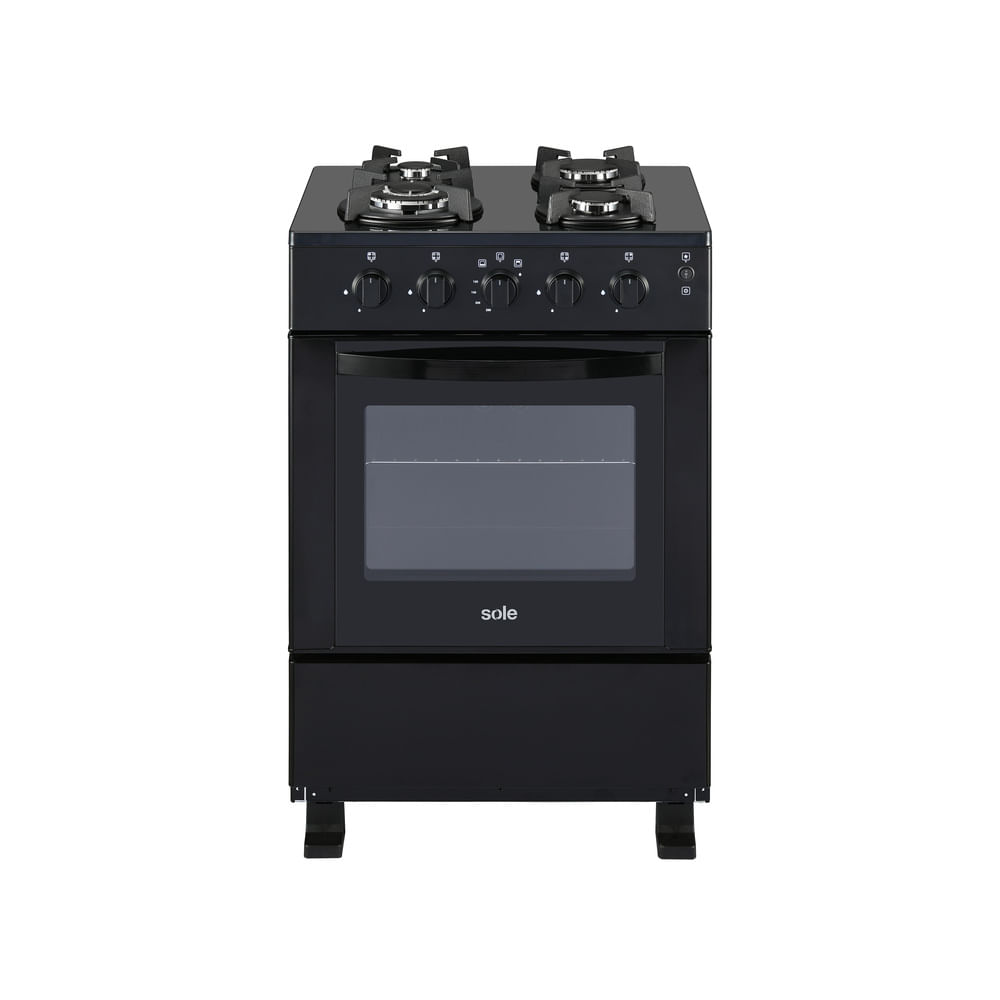 Cocina de Pie Sole Glissa Gas 60 cm 4 Hornillas
