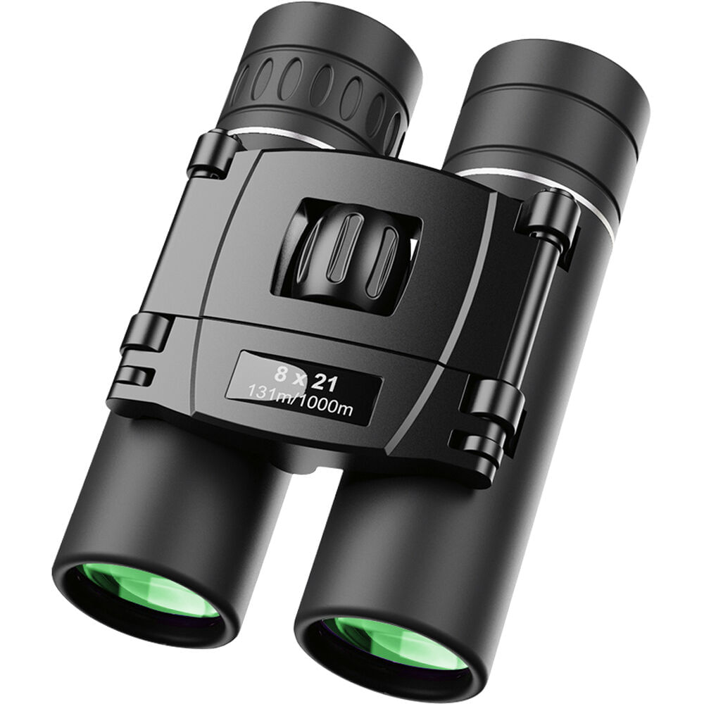Prismáticos Compactos Apexel 8x21 - 8x de Aumento, Lentes de 21mm, Óptica Multicapa Antirreflejo, D