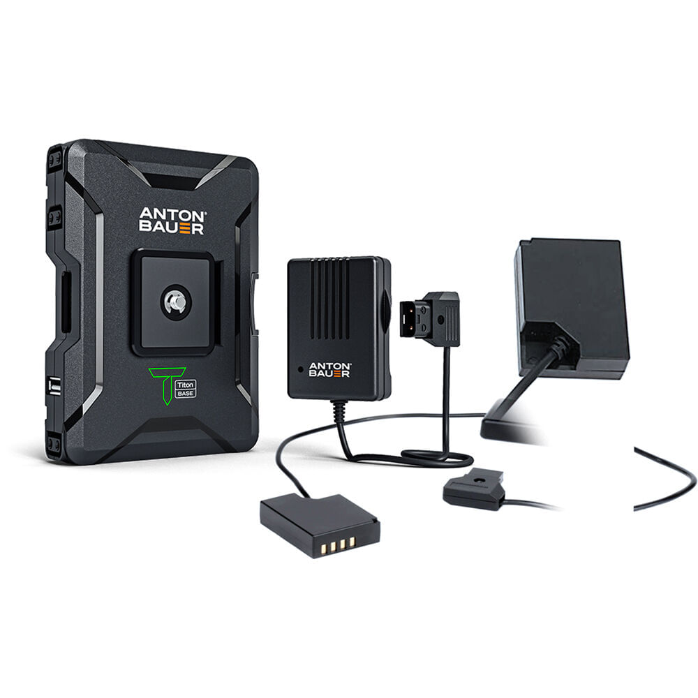 Kit de Base Anton/Bauer Titon para Cámaras Fujifilm X-H1/X-T2/X-T3 - Batería Slim de 68Wh, Salidas 1596790-REG Kit de Base Anton/Bauer Titon para Cámaras Fujifilm X-H1/X-T2/X-T3 - Batería Slim de 68Wh, Salidas 1596790-REG
