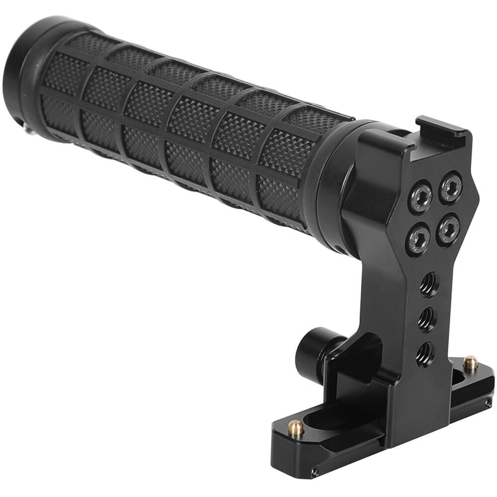 CAMVATE Mango Superior de Aluminio con Agarre de Goma y Riel NATO de 2.76"" (Negro) - Montura Integr