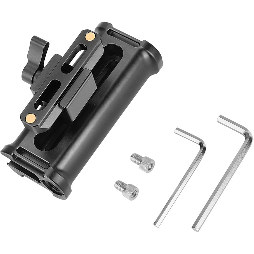 CAMVATE Empuñadura de Aluminio con Abrazadera NATO y Montaje de Riel de 2.8"" - Ajustable, Uso Ambid