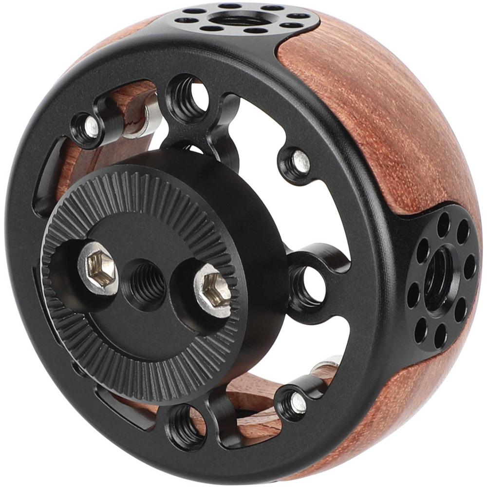 CAMVATE Mango de Madera con Montaje Rosette Compatible con ARRI (Femenino)