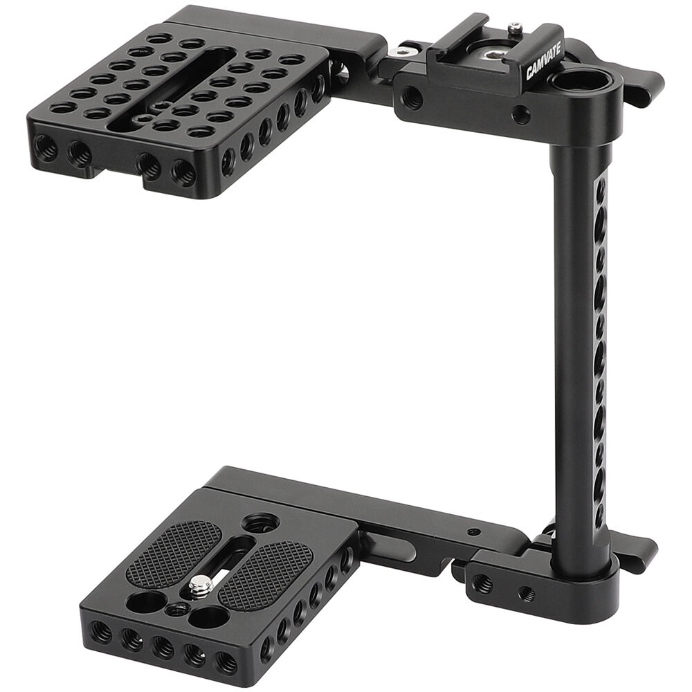 CAMVATE Jaula de Cámara Plegable C-Frame para Canon, Nikon, Sony y Panasonic DSLR