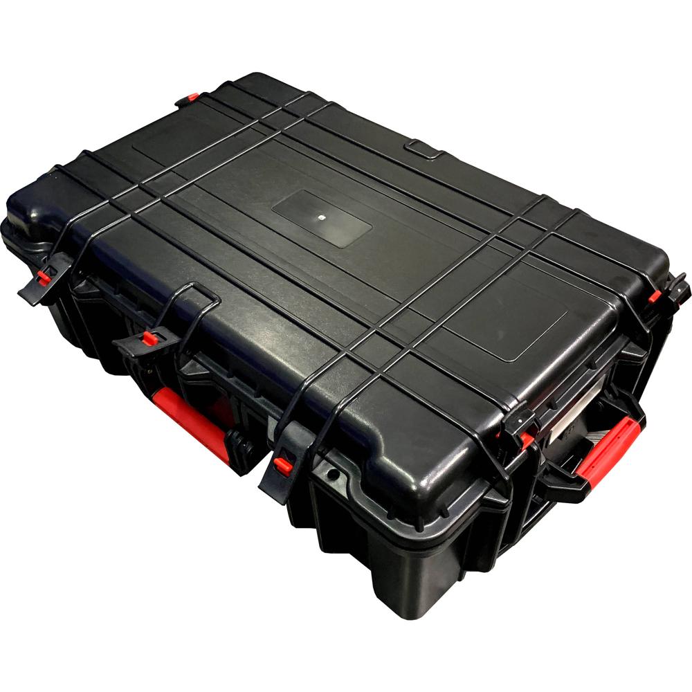 Estuche de Carga con Ruedas Astera Helios (Negro) - Carga Ocho Fijos Helios a la Vez, Interior con