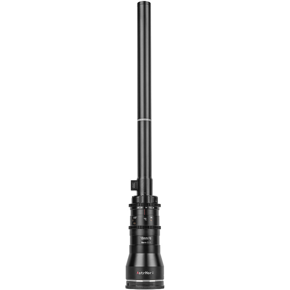 AstrHori 18mm f/8 Lente Macro Probe (Canon RF) - Diseño Único, 2:1 Magnificación, Iluminación LED,