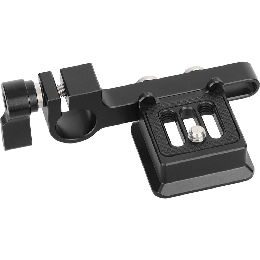 Placa de Liberación Rápida Arca-Type Bidireccional CAMVATE con Abrazadera de 15mm para Cámaras Sin