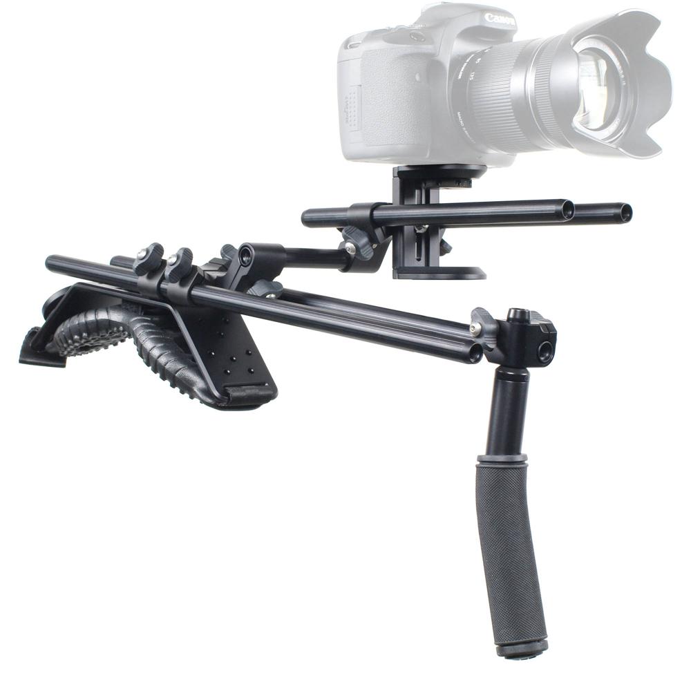 Cambo Cirus HDSLR Offset Rig: Soporte HDSLR Personalizable, Posicionamiento de Cámara Ajustable, Óp