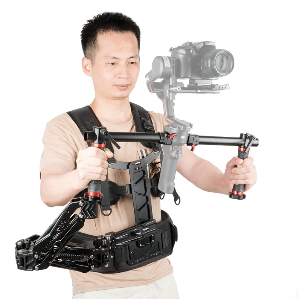 CAME-TV Chaleco Portátil Ligero con Brazo de Doble Resorte y Duales Asas (30.8 lb) - Compatible con