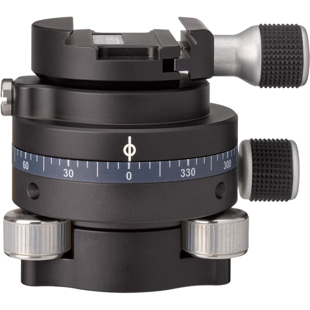 Cambo WRS-334 Base de Nivelación y Panorámica Compatible con Arca-Type, Ajuste Fino con 3 Ajustes,