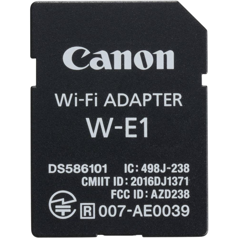Adaptador Wi-Fi Canon W-E1 para 7D Mark II, 5DS y 5DS R - Transferencia Inalámbrica de Fotos y Vide