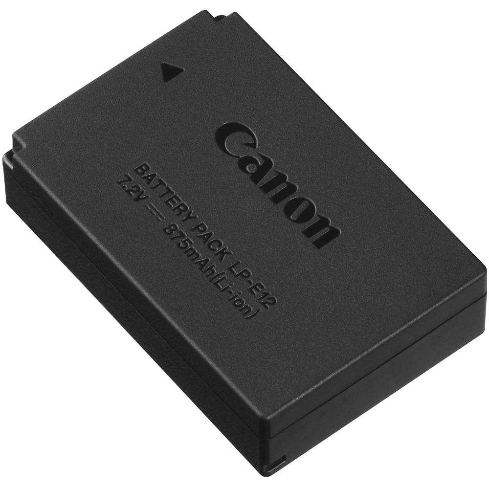 Batería de Litio Canon LP-E12 (7.2V, 875mAh) - Compatible con Cámaras EOS M50, M100, Rebel SL1 y Po