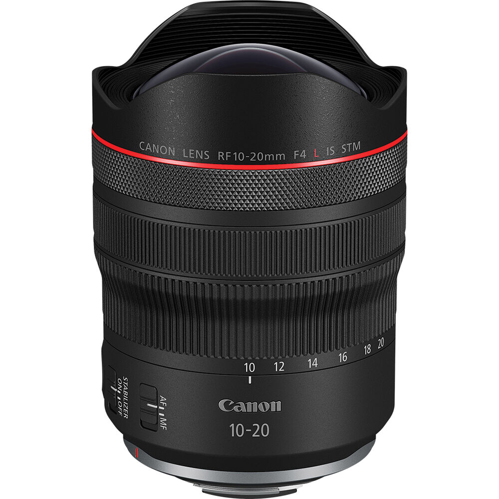 Canon RF 10-20mm f/4 L IS STM Lens - Zoom Ultra Gran Angular, Estabilizador de Imagen, Enfoque Rápi 1789855-REG Canon RF 10-20mm f/4 L IS STM Lens - Zoom Ultra Gran Angular, Estabilizador de Imagen, Enfoque Rápi 1789855-REG