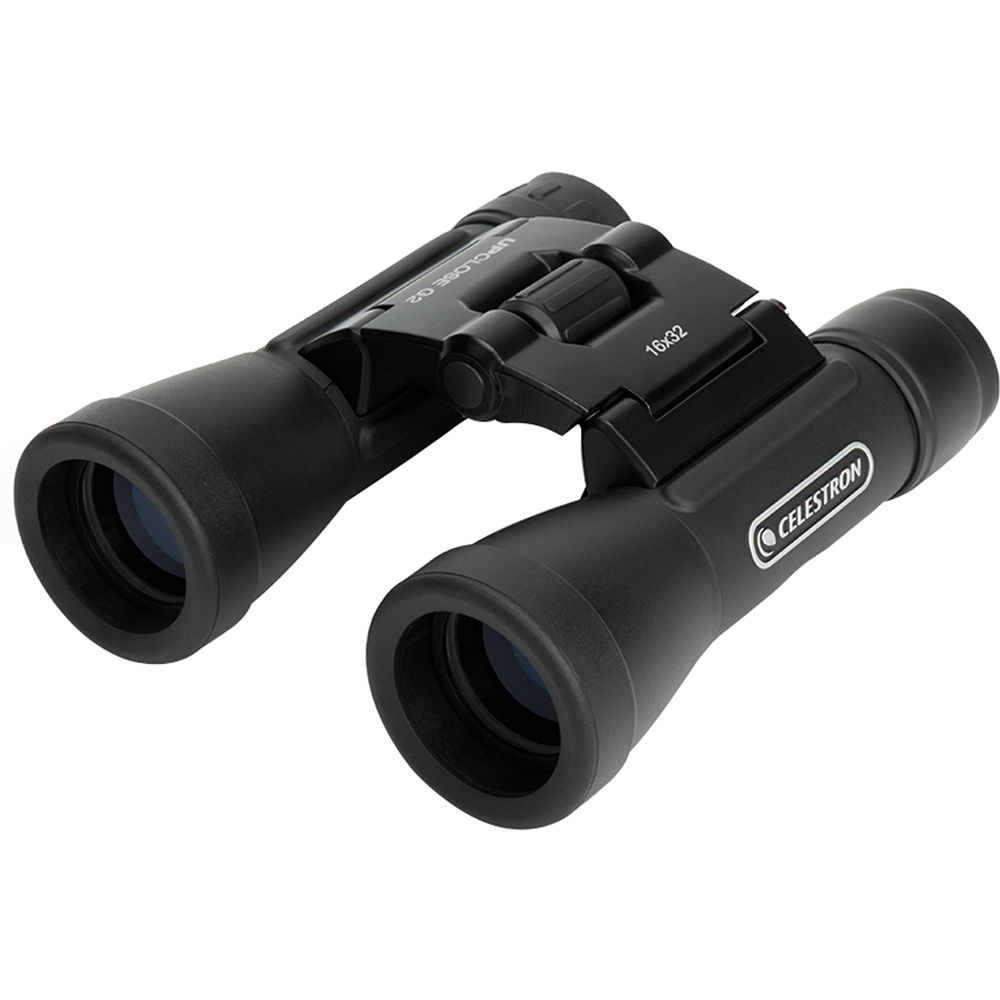 Binoculares Celestron UpClose G2 16x32 con Prismas de Techo, Óptica Multicapa, Cuerpo de Aluminio C