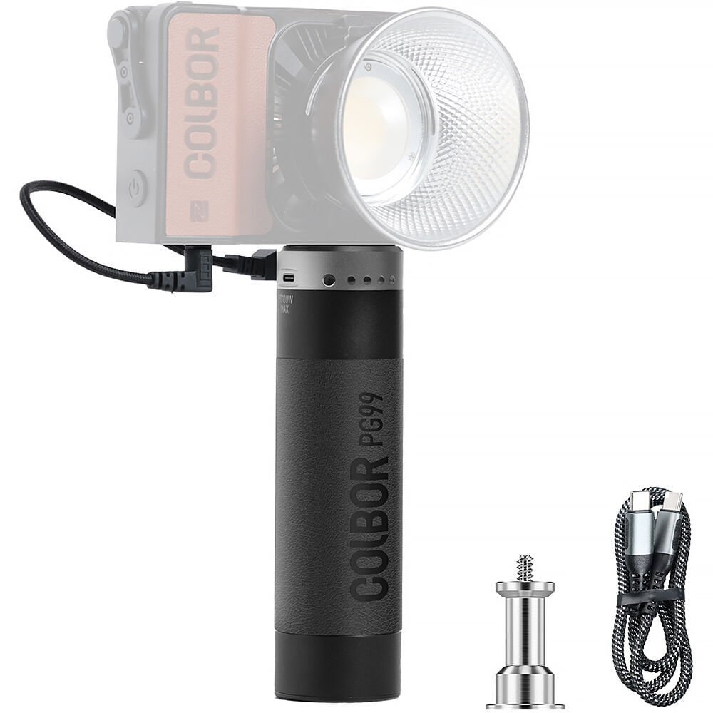 COLBOR PG99 Power Grip: Batería Recargable 97.68Wh, Soporte para CL60, CL100X, W60 & W100, Hasta 90