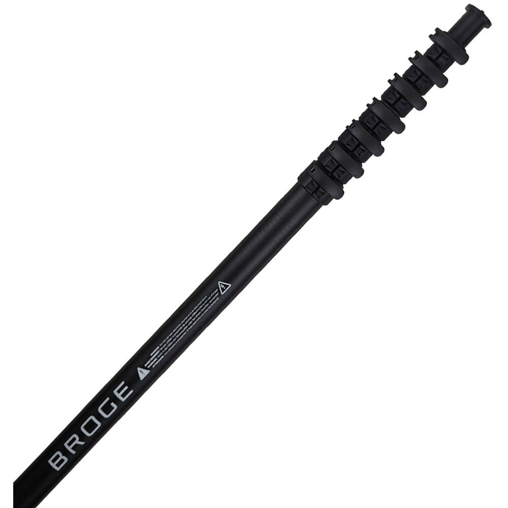 Polo Composite Broge V3 para Cámara con Collar y Base Plegable (5 - 33.5') - Altura de Trabajo: 5 a