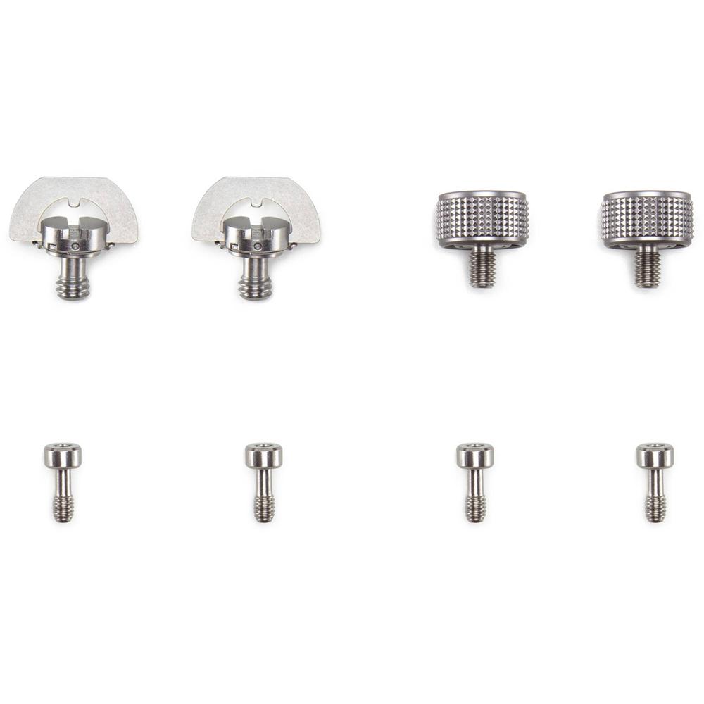 Kit de Tornillos DJI R: 2 Tornillos D-Ring, 4 Tornillos M4 y 2 Perillas de Brazo de Eje para RS 2/R