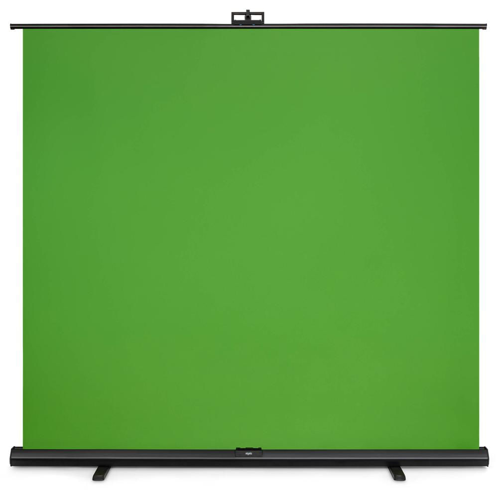 Elgato Pantalla Verde Retráctil XL (Chroma Green, 6 x 6.5') - Tela de Poliéster Retráctil, Compatib