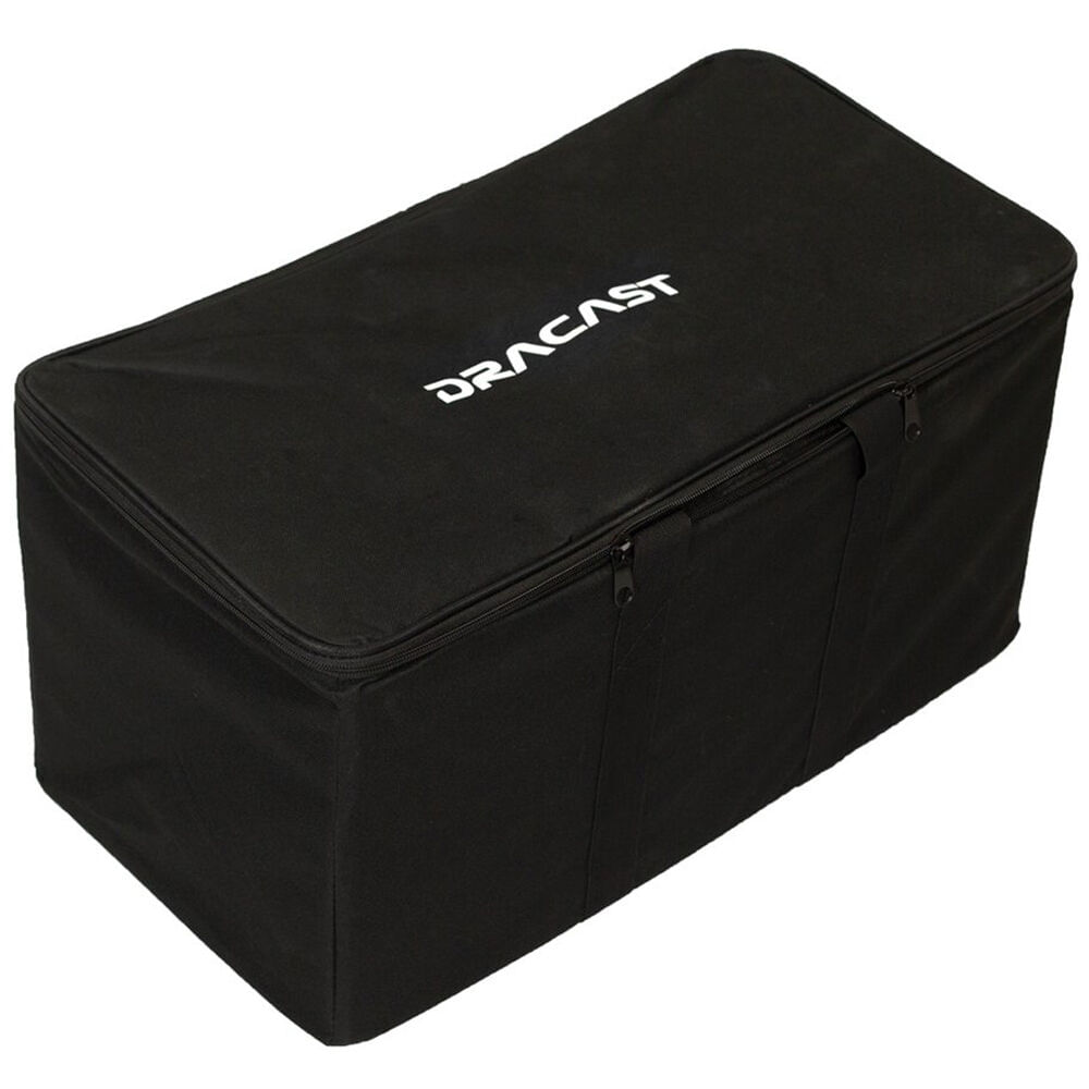 Funda de Viaje Acolchada Dracast para Kit de Iluminación de 2 o 3 Luces - Nylon Resistente al Agua