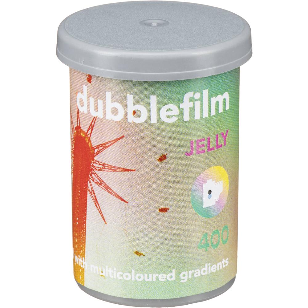 dubblefilm Jelly 400 - Película Color Negativa 35mm (36 Exposiciones, ISO 400, Colores Profundos y