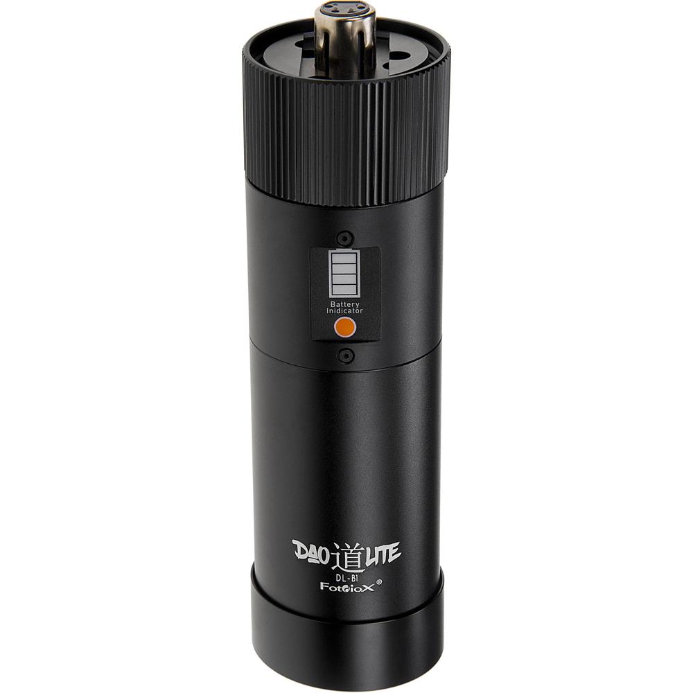 Mango de Batería FotodioX DaoLight para Luces LED de Escena de 2' - Compatible con DL-2 y DLC-2, Ba