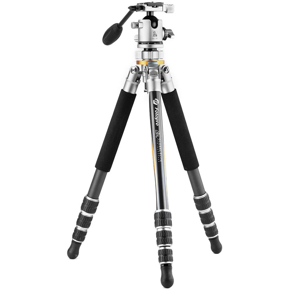 Trípode de Carbono Fotopro TL-64C Global Elite con Cabezal de Bola LG-7R - Capacidad de Carga 44 lb