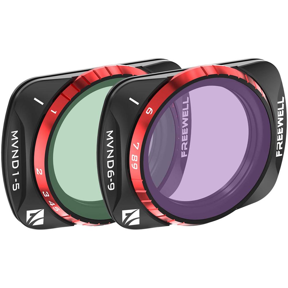 Filtros Freewell Mist VND para DJI Osmo Pocket 3 (Paquete de 2) - Sistema Magnético, Resistente a R 1801901-REG Filtros Freewell Mist VND para DJI Osmo Pocket 3 (Paquete de 2) - Sistema Magnético, Resistente a R 1801901-REG