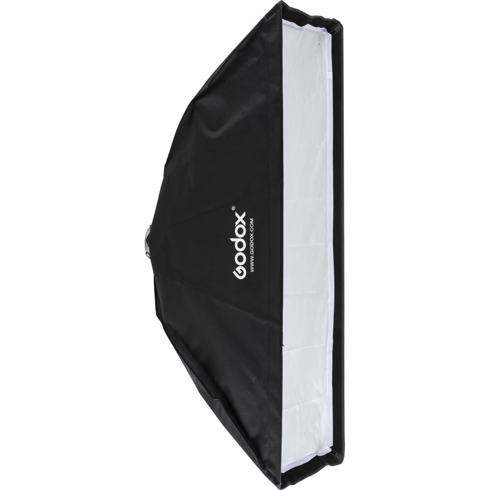 Godox Softbox con Anillo de Velocidad Bowens (19.7 x 51.2"") - Luz Suave y Agradble, Compatible con