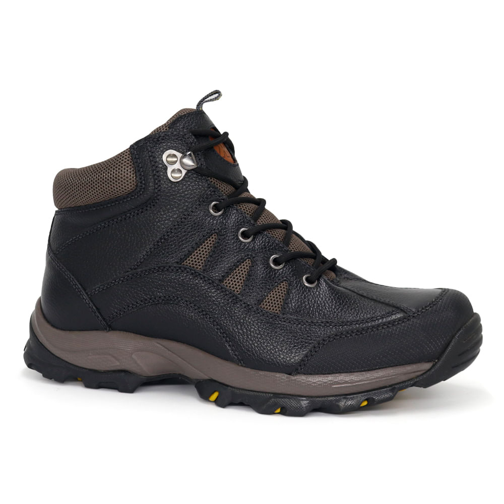 Botin Outdoor Cuero Hombre CONTERS CLQ3-TK-58 NEGRO 40 Botin Outdoor Cuero Hombre CONTERS CLQ3-TK-58 NEGRO 40