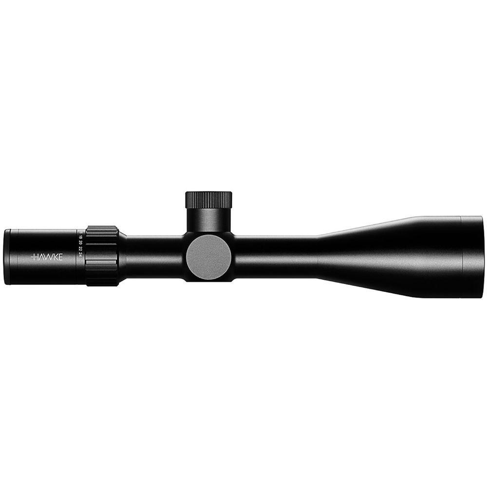 Hawke Sport Optics 6-24x50 Airmax 30 SF Compact Riflescope - AMX IR Retícula Iluminada, 30mm, Ajust