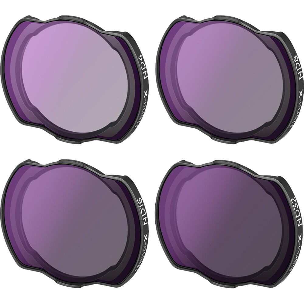 Kit de Filtros de Densidad Neutra K&F Concept para DJI Avata (4-Pack) - ND4, ND8, ND16 y ND32, Redu