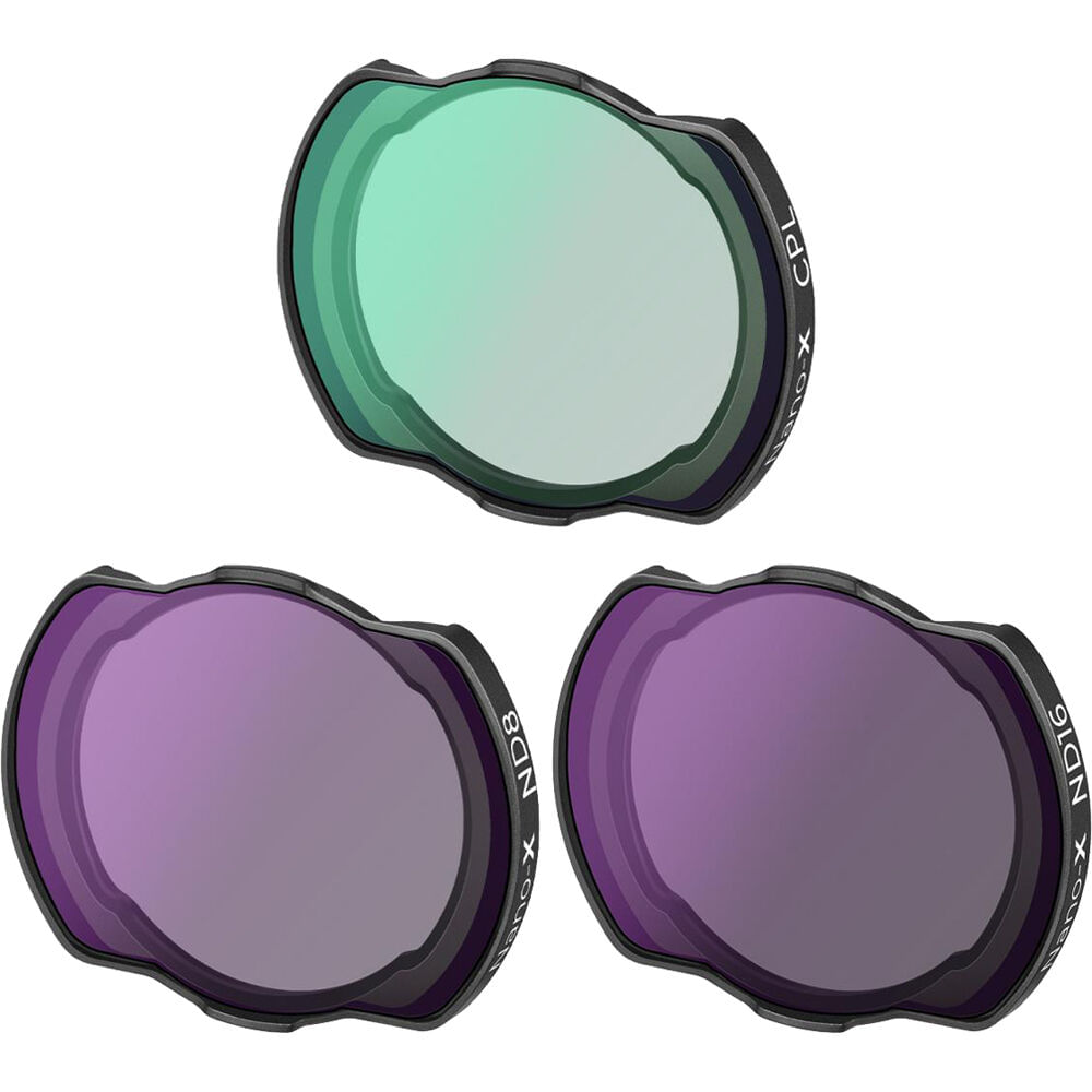 Kit de Filtros ND y CPL K&F Concept para DJI Avata (3-Pack) - ND8, ND16, Reducción de Luz y Reflexi