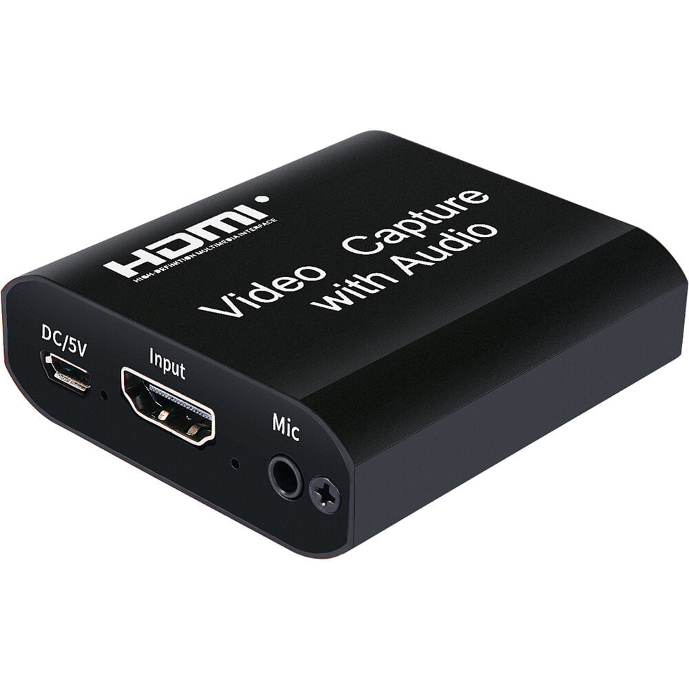 ANDYCINE Capturadora de Video HDMI a USB 2.0 con Audio - Conversor para Streaming y Transferencia de