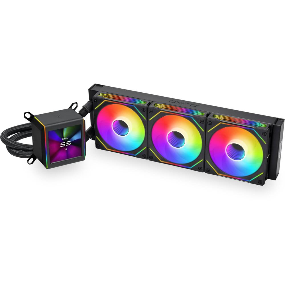 Lian Li Galahad II LCD 360 AIO Cooler Líquido para CPU con Ventiladores SL-Infinity (Negro) - Pantal 1813587-REG Lian Li Galahad II LCD 360 AIO Cooler Líquido para CPU con Ventiladores SL-Infinity (Negro) - Pantal 1813587-REG